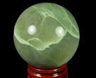 Polished Garnierite Sphere - Madagascar #79002-1